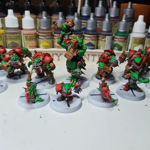 BloodBowl Black Orc Team