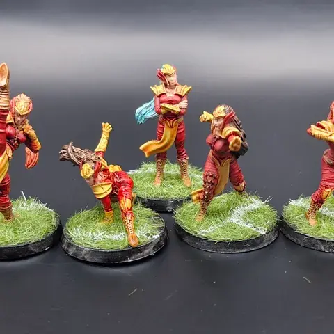 BloodBowl Wood Elves Team